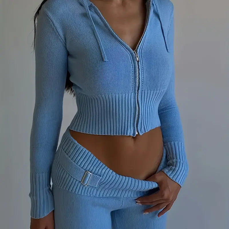 Thick Knit 2 Piece Lounge Set