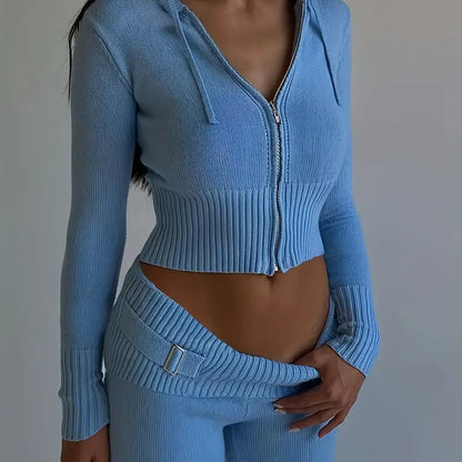 Thick Knit 2 Piece Lounge Set