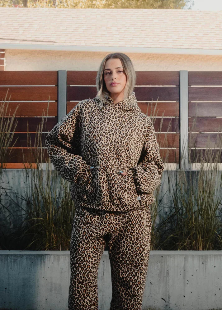 Leopard Print Sweatsuit 1