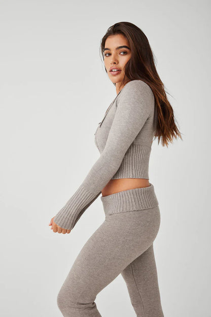 Thick Knit 2 Piece Lounge Set