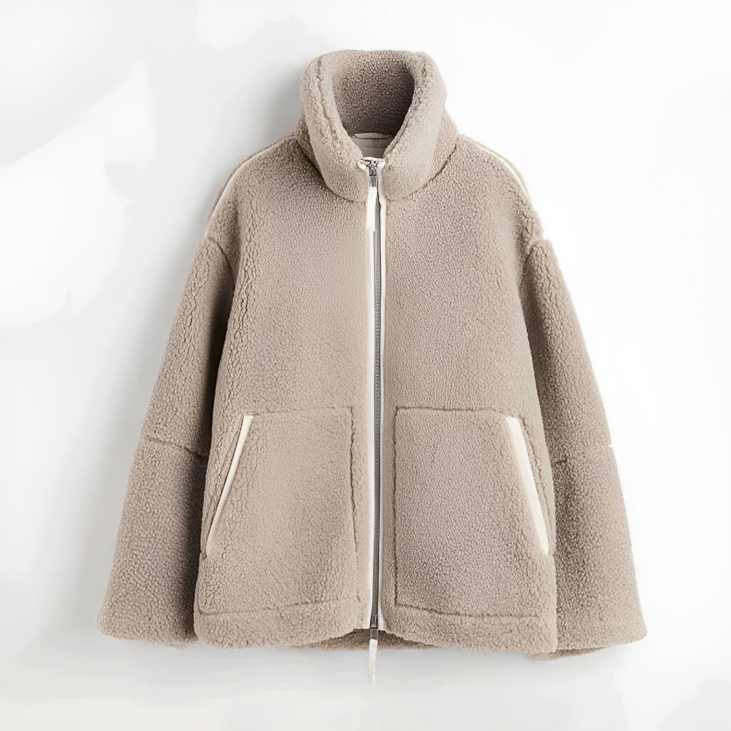 Teddy Fleece Lined Jacket