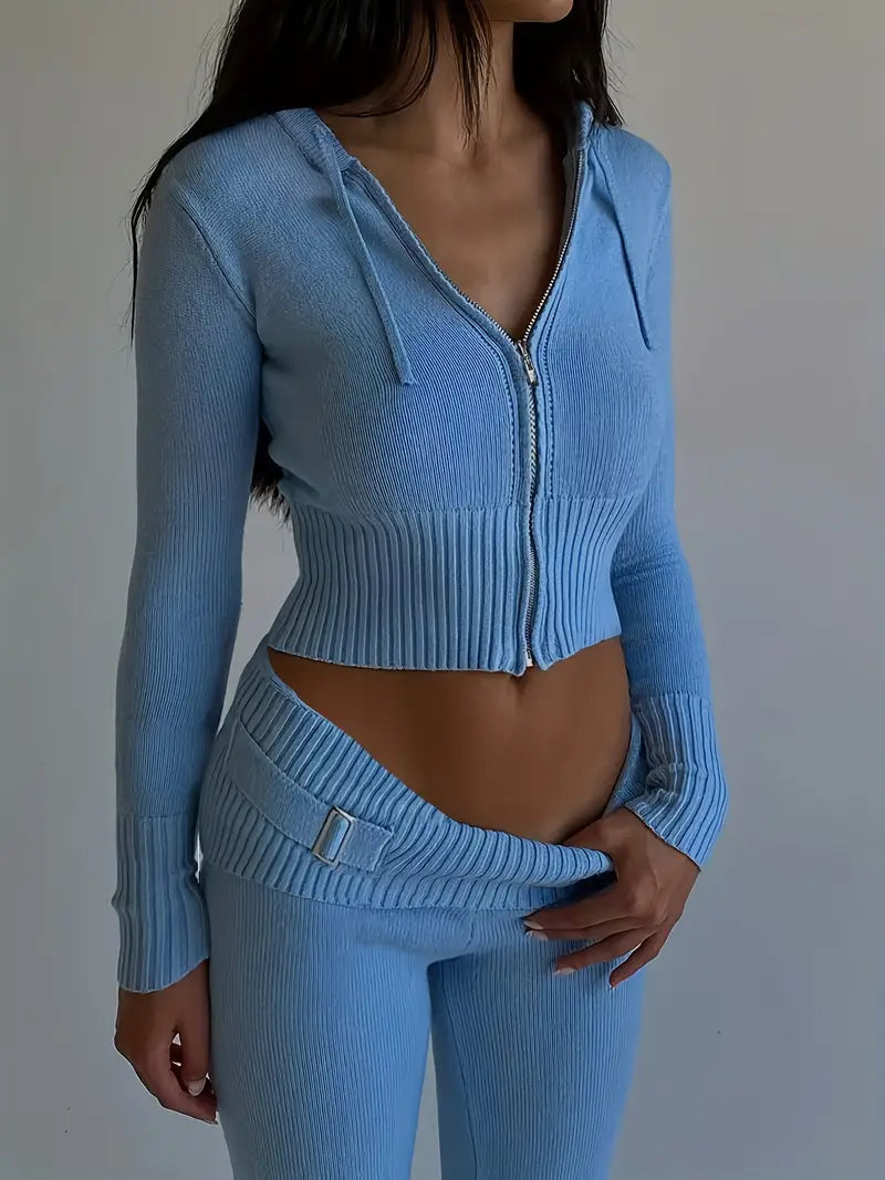 Thick Knit 2 Piece Lounge Set